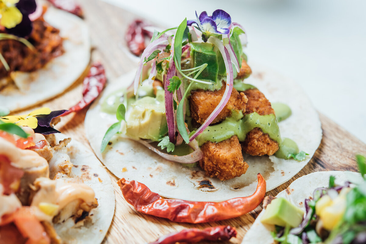 Craft tacos and ceviches at Hot Lime, Mia Market Miami Design District Craft tacos and ceviches at Hot Lime, Mia Market Miami Design District